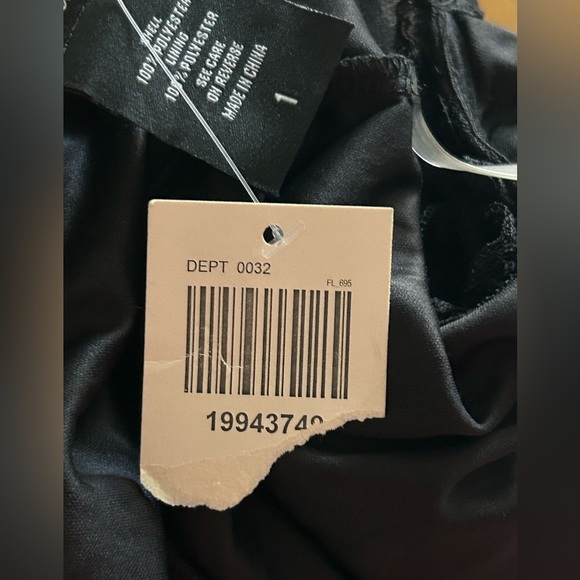 Thorn&Fable Hot Topic Fairy Grunge Whimsigoth Festival Black Slip Dress Women 1X - Picture 6 of 8